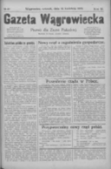 Gazeta Wągrowiecka: pismo dla ziemi pałuckiej 1929.04.16 R.9 Nr45