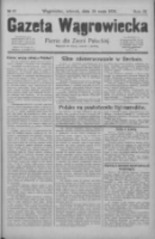 Gazeta Wągrowiecka: pismo dla ziemi pałuckiej 1929.05.28 R.9 Nr62