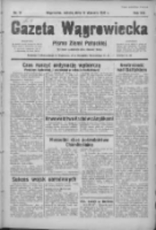 Gazeta Wągrowiecka: pismo ziemi pałuckiej 1939.01.14 R.19 Nr11