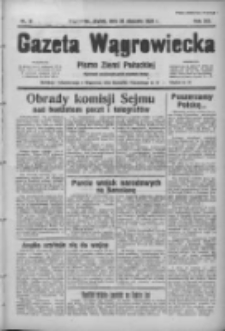 Gazeta Wągrowiecka: pismo ziemi pałuckiej 1939.01.20 R.19 Nr16