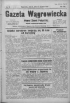 Gazeta Wągrowiecka: pismo ziemi pałuckiej 1939.01.24 R.19 Nr19