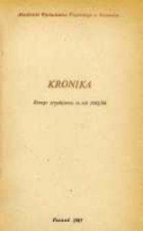 Kronika. Akademia Wychowania Fizycznego w Poznaniu Z.30 1985/86