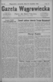 Gazeta Wągrowiecka: pismo dla ziemi pałuckiej 1929.09.12 R.9 Nr108