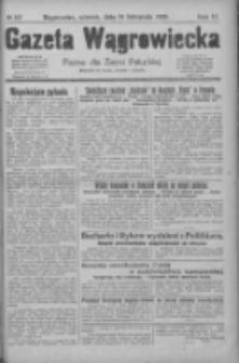 Gazeta Wągrowiecka: pismo dla ziemi pałuckiej 1929.11.19 R.9 Nr137