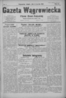 Gazeta Wągrowiecka: pismo ziemi pałuckiej 1932.01.05 R.12 Nr3