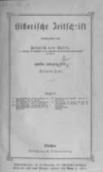 Historische Zeitschrift. 1870 Band 24 Heft 3-4