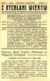 Z Otchłani Wieków. 1930 R.5 z.6