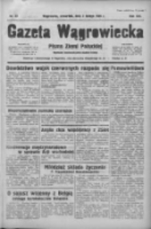 Gazeta Wągrowiecka: pismo ziemi pałuckiej 1939.02.02 R.19 Nr27