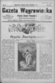 Gazeta Wągrowiecka: pismo ziemi pałuckiej 1939.04.09 R.19 Nr83