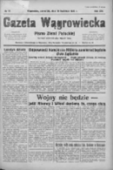 Gazeta Wągrowiecka: pismo ziemi pałuckiej 1939.04.20 R.19 Nr91