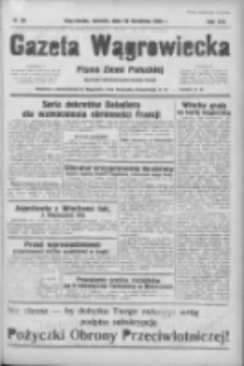 Gazeta Wągrowiecka: pismo ziemi pałuckiej 1939.04.25 R.19 Nr95