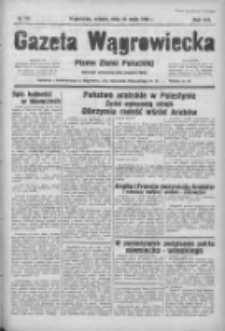 Gazeta Wągrowiecka: pismo ziemi pałuckiej 1939.05.20 R.19 Nr115