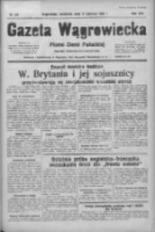 Gazeta Wągrowiecka: pismo ziemi pałuckiej 1939.06.11 R.19 Nr132