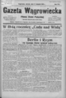 Gazeta Wągrowiecka: pismo ziemi pałuckiej 1939.08.15 R.19 Nr186