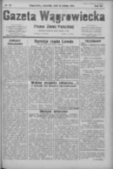 Gazeta Wągrowiecka: pismo dla ziemi pałuckiej 1932.02.18 R.12 Nr39