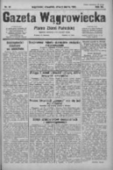 Gazeta Wągrowiecka: pismo ziemi pałuckiej 1932.03.03 R.12 Nr51