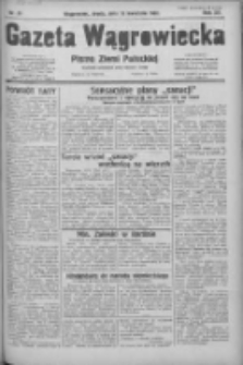 Gazeta Wągrowiecka: pismo ziemi pałuckiej 1932.04.13 R.12 Nr85