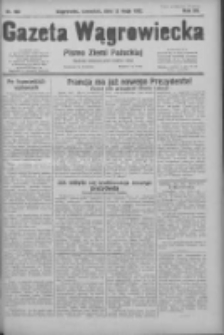 Gazeta Wągrowiecka: pismo ziemi pałuckiej 1932.05.12 R.12 Nr108
