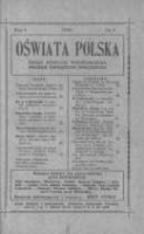 Oświata Polska: organ Wydziału Wykonawczego Polskich Towarzystw Oświatowych 1924 R.1 Nr2