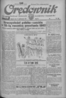 Orędownik: ludowy dziennik narodowy i katolicki 1933.10.15 R.63 Nr238