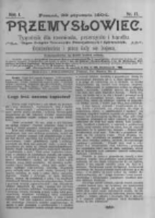 Przemysłowiec. 1904.01.23 R.1 nr17