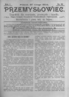 Przemysłowiec. 1904.02.27 R.1 nr22