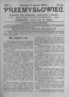 Przemysłowiec. 1904.03.05 R.1 nr23