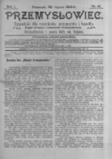 Przemysłowiec. 1904.07.31 R.1 nr44