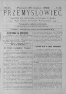 Przemysłowiec. 1905.03.25 R.2 nr26