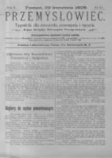 Przemysłowiec. 1905.04.29 R.2 nr31