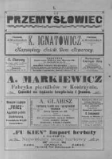 Przemysłowiec. 1905.10.07 R.2 nr54