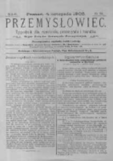 Przemysłowiec. 1905.11.04 R.2 nr58