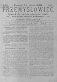 Przemysłowiec. 1905.12.09 R.2 nr63