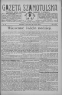 Gazeta Szamotulska: niezależne pismo narodowe, społeczne i polityczne 1929.05.18 R.8 Nr58