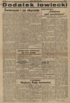 Dodatek Łowiecki; 1935; nr 179; s. -- [Czas]