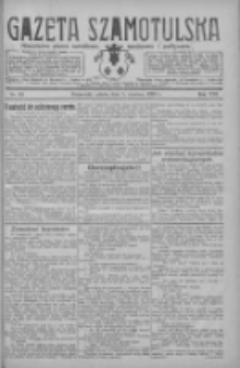 Gazeta Szamotulska: niezależne pismo narodowe, społeczne i polityczne 1929.06.01 R.8 Nr63