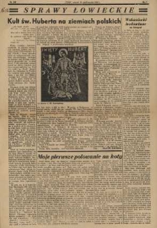 Sprawy Łowieckie; 1935; nr 297; s. 09 [Czas]