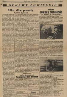 Sprawy Łowieckie; 1935; nr 304; s. -- [Czas]