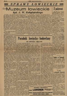 Sprawy Łowieckie; 1936; nr 013; s. 09 [Czas]