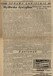 Sprawy Łowieckie; 1936; nr 048; s. 07 [Czas]