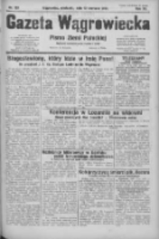 Gazeta Wągrowiecka: pismo ziemi pałuckiej 1932.06.12 R.12 Nr133