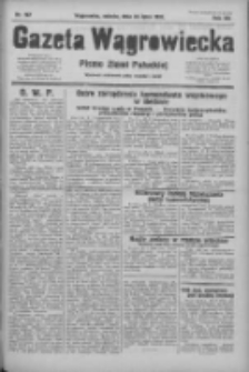 Gazeta Wągrowiecka: pismo ziemi pałuckiej 1932.07.23 R.12 Nr167