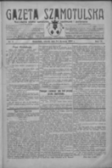 Gazeta Szamotulska: niezależne pismo narodowe, społeczne i polityczne 1930.01.14 R.9 Nr4