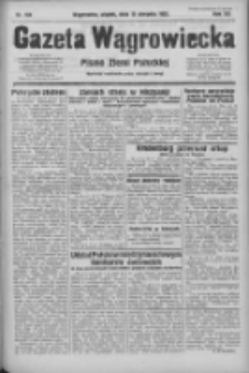 Gazeta Wągrowiecka: pismo ziemi pałuckiej 1932.08.12 R.12 Nr184