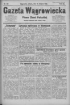 Gazeta Wągrowiecka: pismo ziemi pałuckiej 1932.08.13 R.12 Nr185