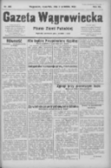 Gazeta Wągrowiecka: pismo ziemi pałuckiej 1932.09.08 R.12 Nr206