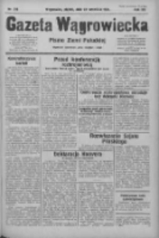 Gazeta Wągrowiecka: pismo ziemi pałuckiej 1932.09.23 R.12 Nr219