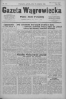 Gazeta Wągrowiecka: pismo ziemi pałuckiej 1932.09.27 R.12 Nr222