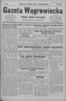 Gazeta Wągrowiecka: pismo ziemi pałuckiej 1932.10.02 R.12 Nr227