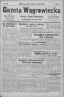Gazeta Wągrowiecka: pismo ziemi pałuckiej 1932.11.11 R.12 Nr260